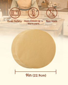 Katbite heavy-duty parchment with double silicone coating resists sticking.