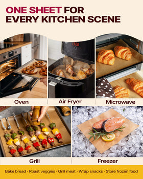 Katbite parchment freezer safe and microwave safe