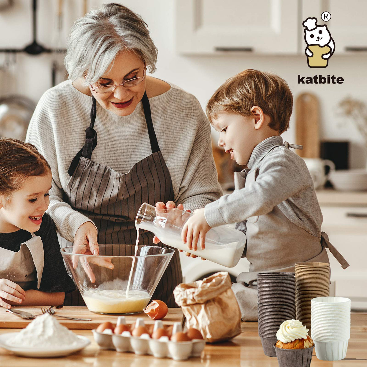 Katbite parchment liners party-ready for birthdays and holidays with quick cleanup.