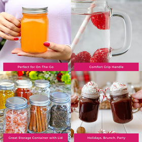 Kate Aspen wedding decor mason jar glasses, add rustic charm to receptions.