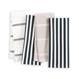 kate spade new york botanical stripe kitchen towel display with chic stripes