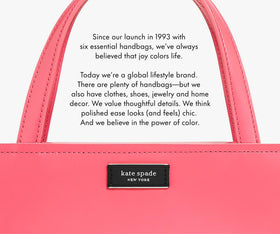 kate spade new york compact 9x4.5x10 bag, ideal for lunches and snacks