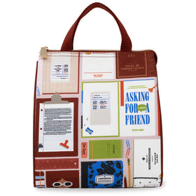 kate spade new york cute lunch bag for women with secure zip closure for on-the-go meals