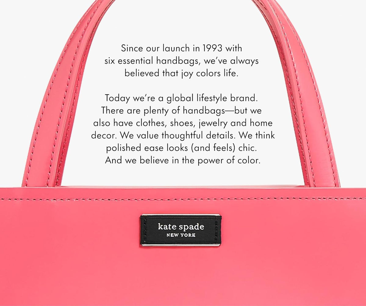 kate spade new york large-capacity lunch tote fits meals, drinks, and snacks