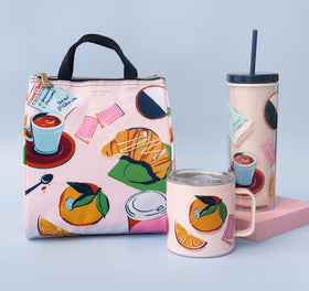 kate spade new york portable soft cooler lunch bag size 9.5 x 8.75 x 5.75 inches fits essentials