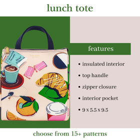 kate spade new york portable soft cooler lunch bag insulated interior keeps meals fresh for hours