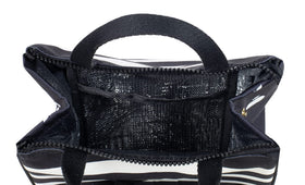 kate spade new york sarah stripe lunch tote with sturdy handles for easy daily carrying