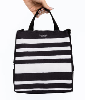 kate spade new york sarah stripe cooler fits in most bags for travel and errands