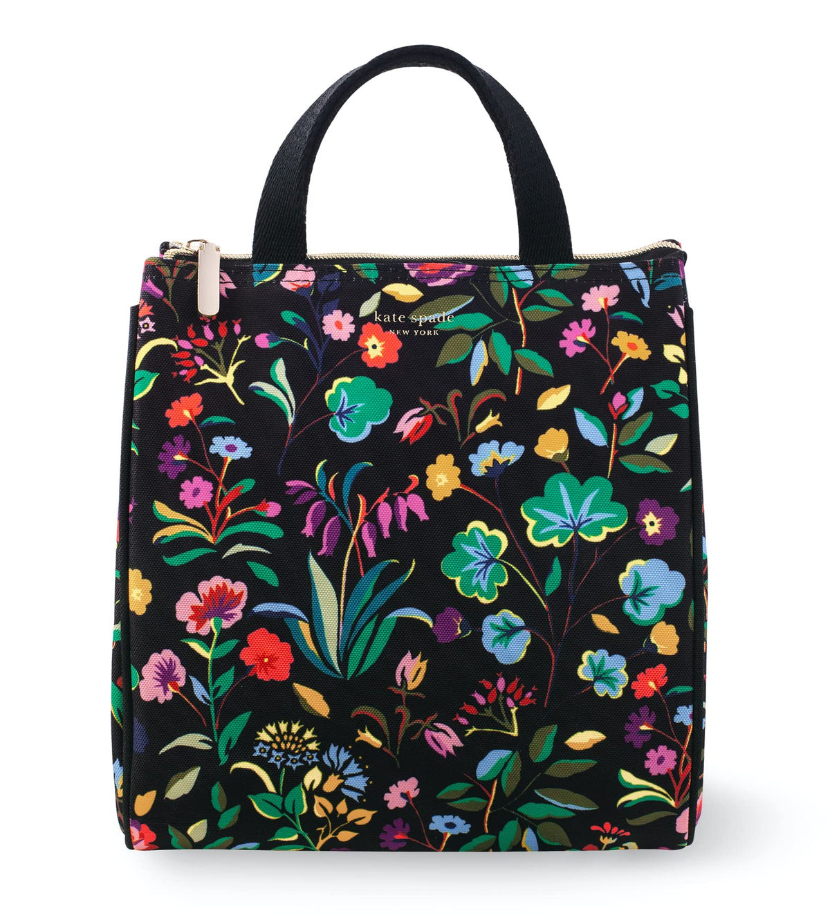kate spade new york portable soft cooler lunch bag with zip closure keeps items secure on the go