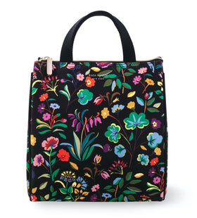 kate spade new york portable soft cooler lunch bag with zip closure keeps items secure on the go