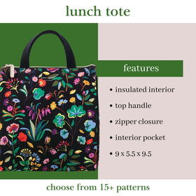 kate spade new york premium design lunch tote with top handles for easy carrying