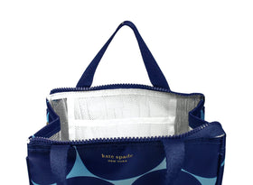 kate spade new york lunch bag with secure zip closure for secure transport