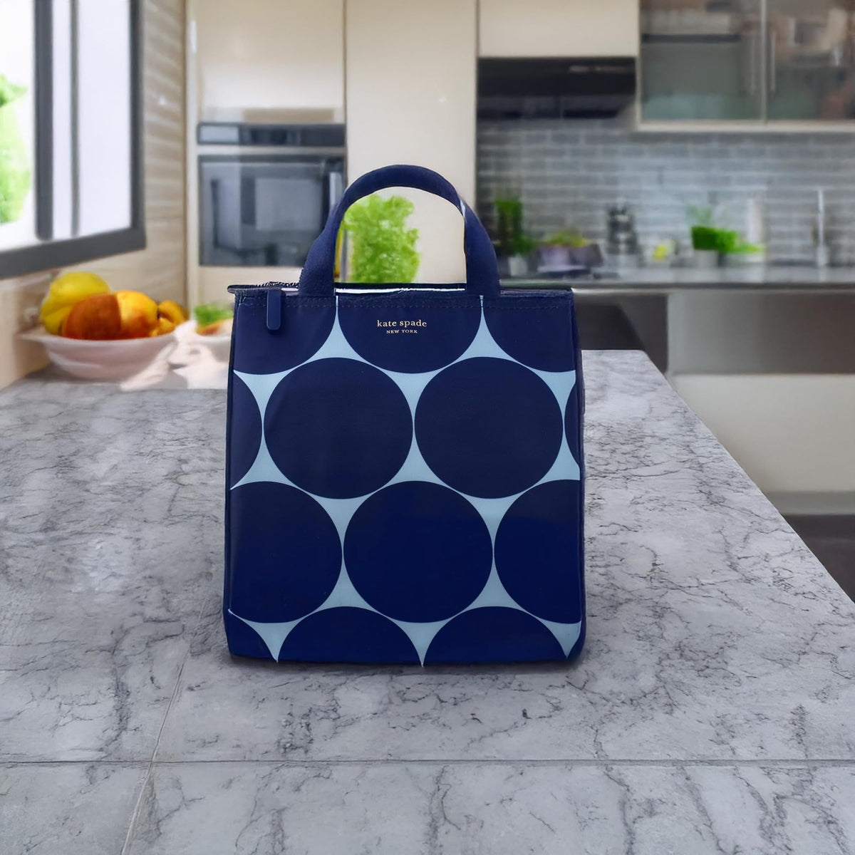 kate spade new york storage pocket detail for utensils and napkins