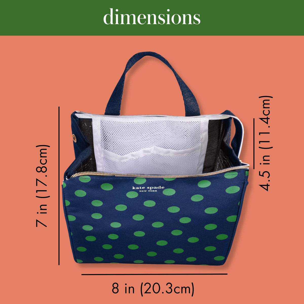 kate spade new york structured durable design with sturdy handles for daily use