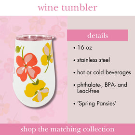 kate spade new york durable tumbler with polished stainless steel finish