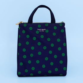 kate spade new york wipe-clean interior for quick cleanup after meals