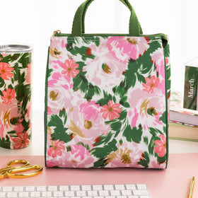 kate spade lunch tote flat base rests securely on countertops