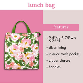 kate spade insulated interior preserves temperature for salads and drinks all day
