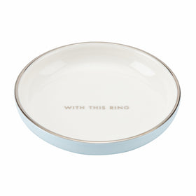 kate spade new york Take The Cake ring holder front view, elegant ring display