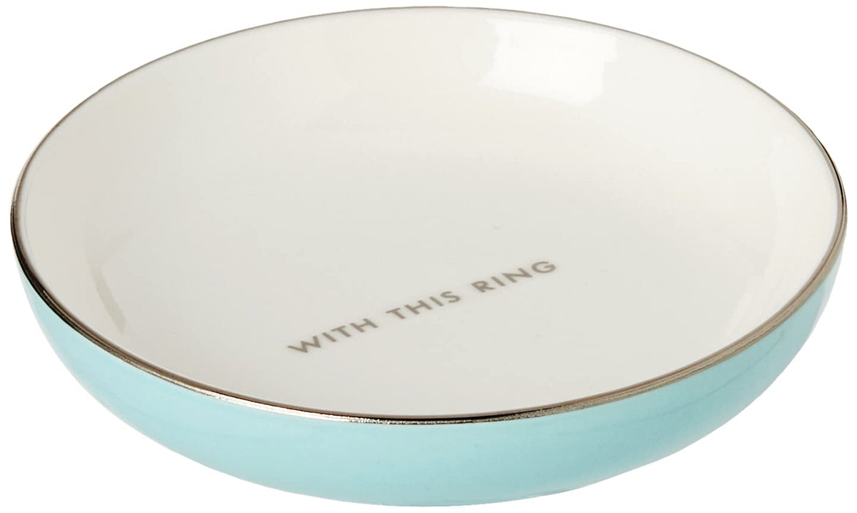 kate spade new york Take The Cake ring holder, durable porcelain for everyday decorative use
