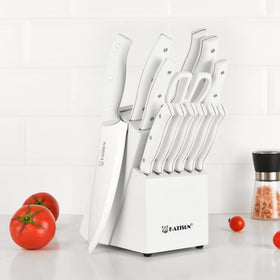 KATISUN kitchen scissors and knife holder organized for tidy storage