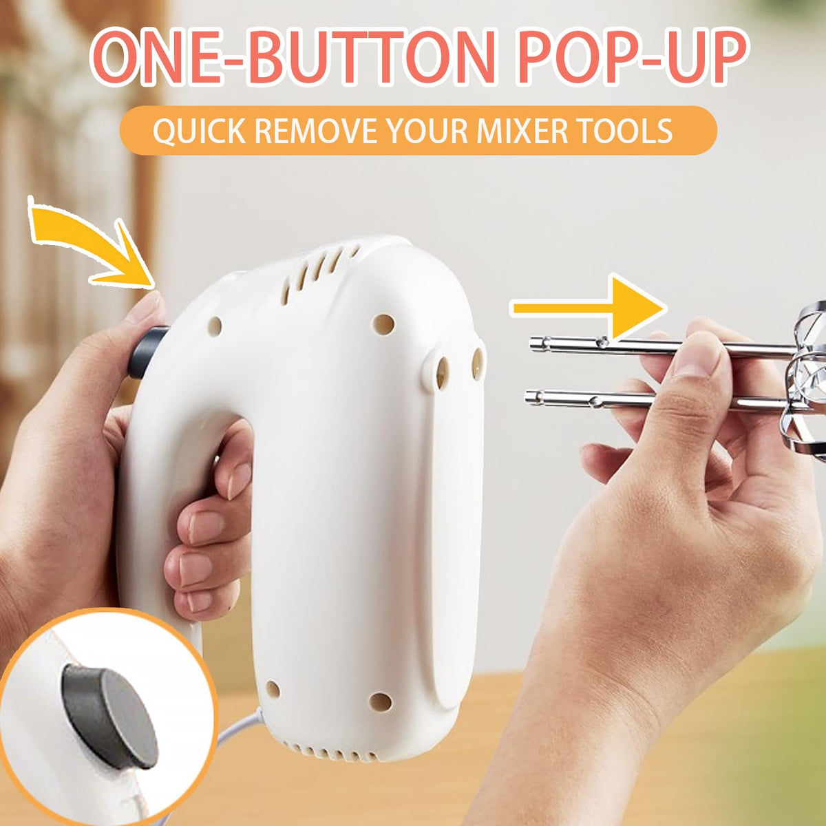 Katroiy one-touch release makes attachment swaps quick and safe.