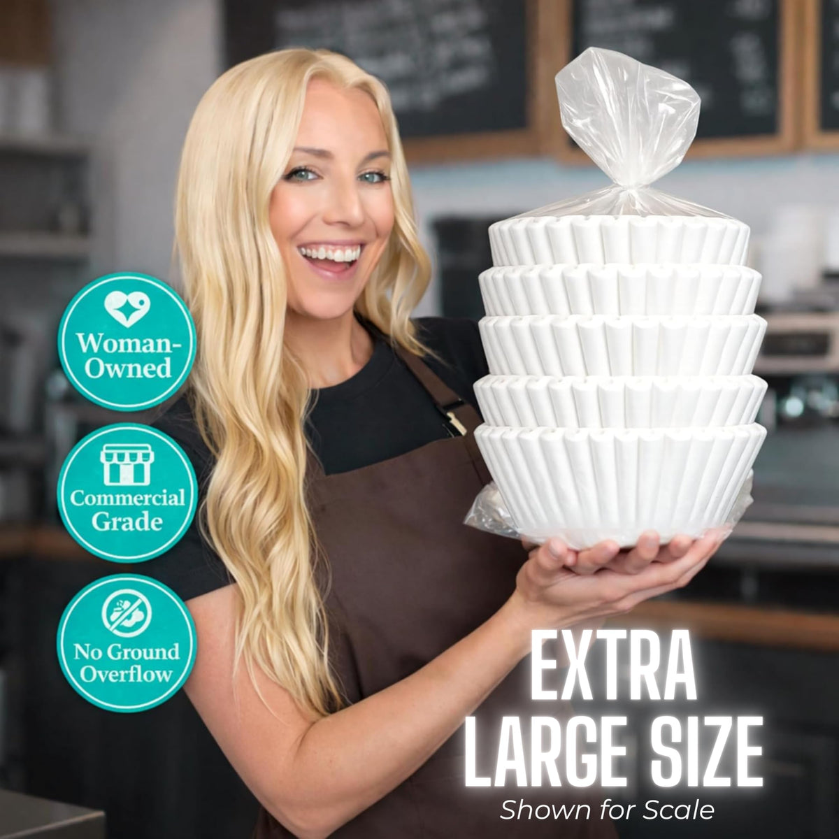 Bulk 250-count pack for ongoing, high-volume use in busy locations.