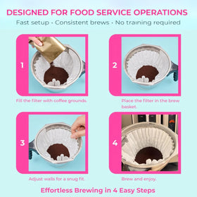 ECF process ensures a clean, natural brew without harsh chemicals.