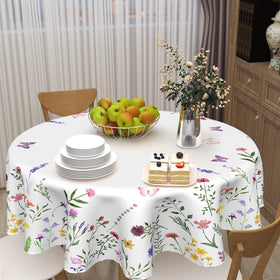 Kawani wedding party table decor featuring vivid leaves and butterflies for festive tables