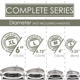 KAYCROWN empanada press large 4.75-inch for evenly filled dumplings.