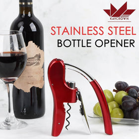 Kaycrown nonstick screw coating provides smooth turning on any bottle.