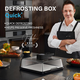 Kayuso defrosting tray touch control offers one-touch start for easy use.