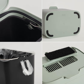 Anti-slip base keeps the Kazai Elin stable on countertops during use.