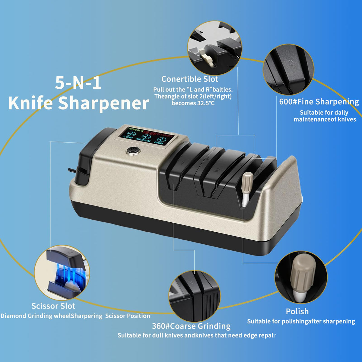 KAZRBEP Diamond abrasives close-up for durable razor-like blade edges