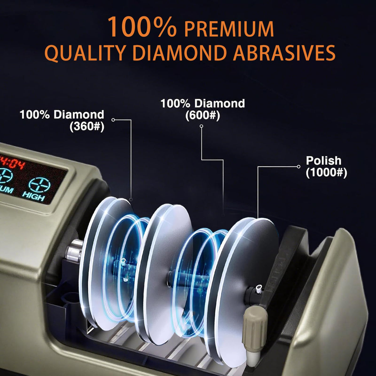 KAZRBEP Removable ceramic polishing bar enables fine finishing