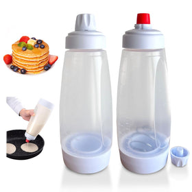KBBYT pancake dispenser with 1000ml bottle for precise portions.