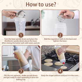 KBBYT ergonomic squeeze handle offers comfortable pouring control.
