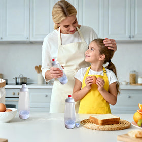 KBBYT multi-purpose dispenser for batter, sauces, and syrups.