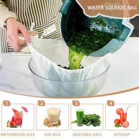 KBBYT vegetable juice filter bag helps produce clear, sediment-free drinks.