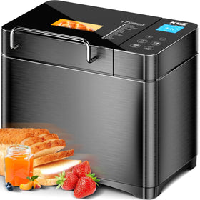 KBS Premium bread maker front view with dual heaters enabling even baking and crust control.