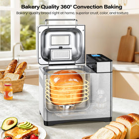 KBS Pro 3-crust color selector image demonstrates customizable bake levels.