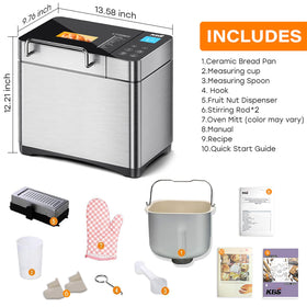 KBS Pro 53-recipe book included beside the unit for inspiration.