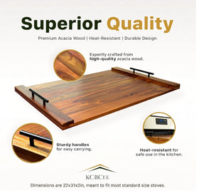 KCBCee noodle board doubles as a cutting board for quick prep.