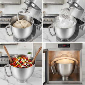 KCKHFA dishwasher-safe bowl supports fast cleanup after baking.