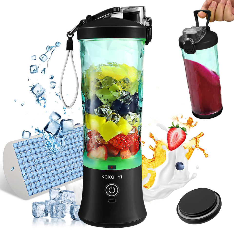 KCXGHYI portable blender 20oz bottle for on-the-go smoothies and fresh drinks.