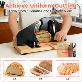 Keabys slicer shows a strong suction base for countertop stability.