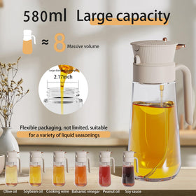 Keaixinyu 2-in-1 oil dispenser with pour and spray control