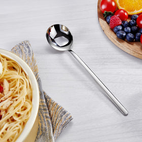 KEAWELL dishwasher-safe spoons simplify cleanup after family meals.
