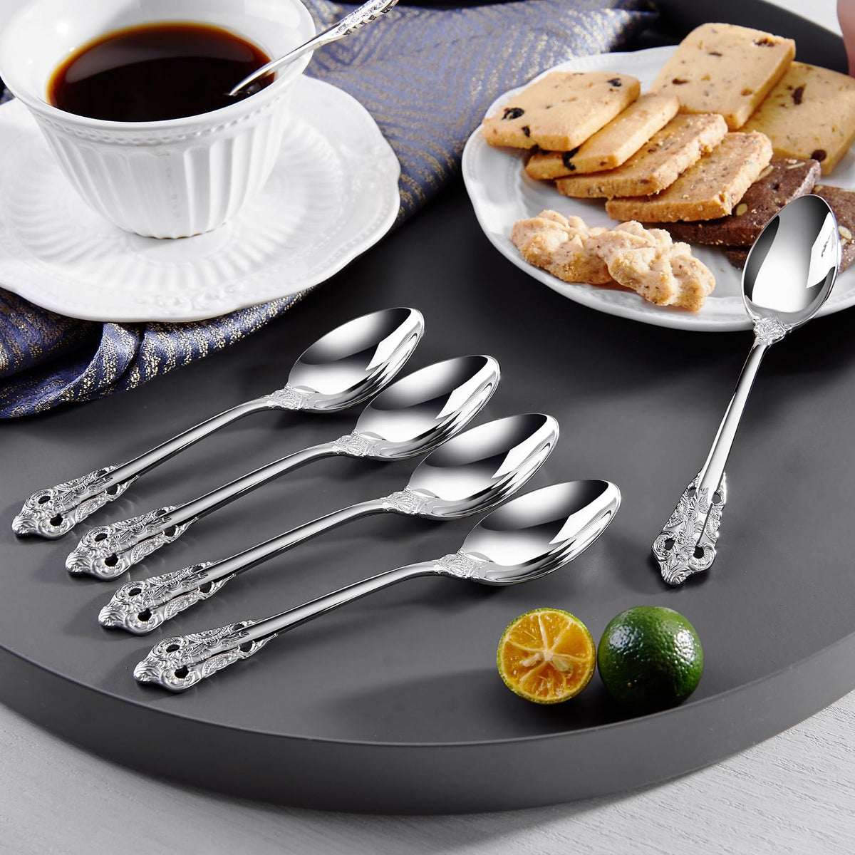 KEAWELL elegant coffee spoons for entertaining guests with a touch of glamour.