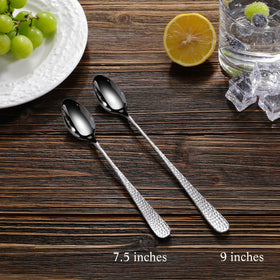 KEAWELL elegant kitchen gift idea featuring hammered long-handle spoons.